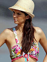 Kendall Jenner sexy in bikini on the beach
