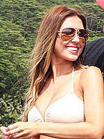Audrina Patridge sexy in bikini on Tahiti