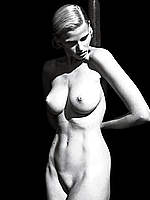Lara Stone sexy, topless and fully nude scans