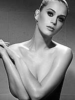 Katy Perry sexy and braless posing scans