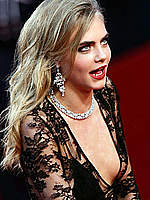 Cara Delevingne sexy at Cannes Film Festival