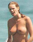 Elle Macpherson scans & topless paparazzi shots