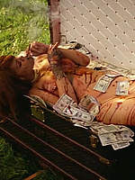 Rihanna naked in Bitch Better Have My Money