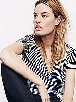 Camille Rowe sexy posing fashion photoset