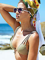 Rachel Barnes sexy in various bikinies scans