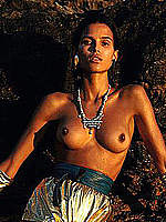 Raica Oliveira sexy and topless mag scans