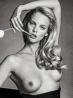 Marloes Horst sexy and topless posing photos