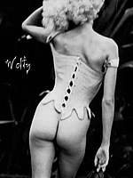 Naomi Watts lingerie and without panties b-&-w pix