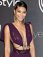 Chanel Iman at Golden Globes after party