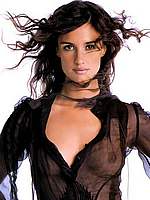 Paz Vega sexy, see thru and topless