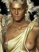 Shirley Mallman see through and nude pics