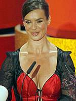 Katarina Witt sexy on ice and cleavage shots