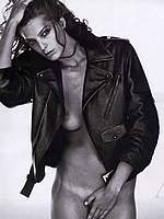 Daria Werbowy black-and-white naked pictures