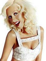 Christina Aguilera various sexy posing scans