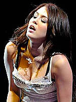 Miley Cyrus sexy performs on various stages