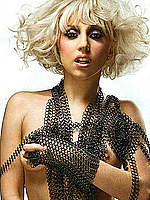 Lady Gaga sexy and topless posing mag scans