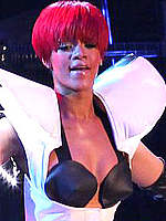 Rihanna perform live at Madison Square Garden