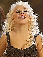 Christina Aguilera sexy performs at AMA 2010