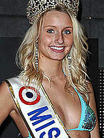 Miss France 2011 Mathilde Florin sexy posing