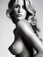 Elena Santarelli in sexy lingerie & nude scans