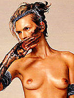 Kim Iglinsky sexy and topless posing scans