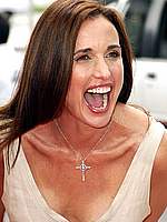 Andie MacDowell at 